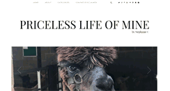 Desktop Screenshot of pricelesslifeofmine.com