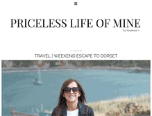 Tablet Screenshot of pricelesslifeofmine.com